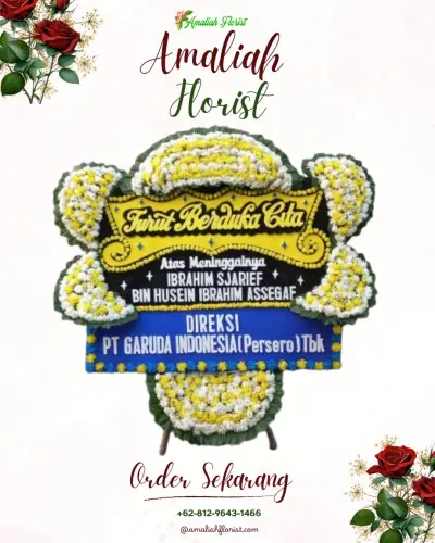 Papan Bunga Duka di Bondansari